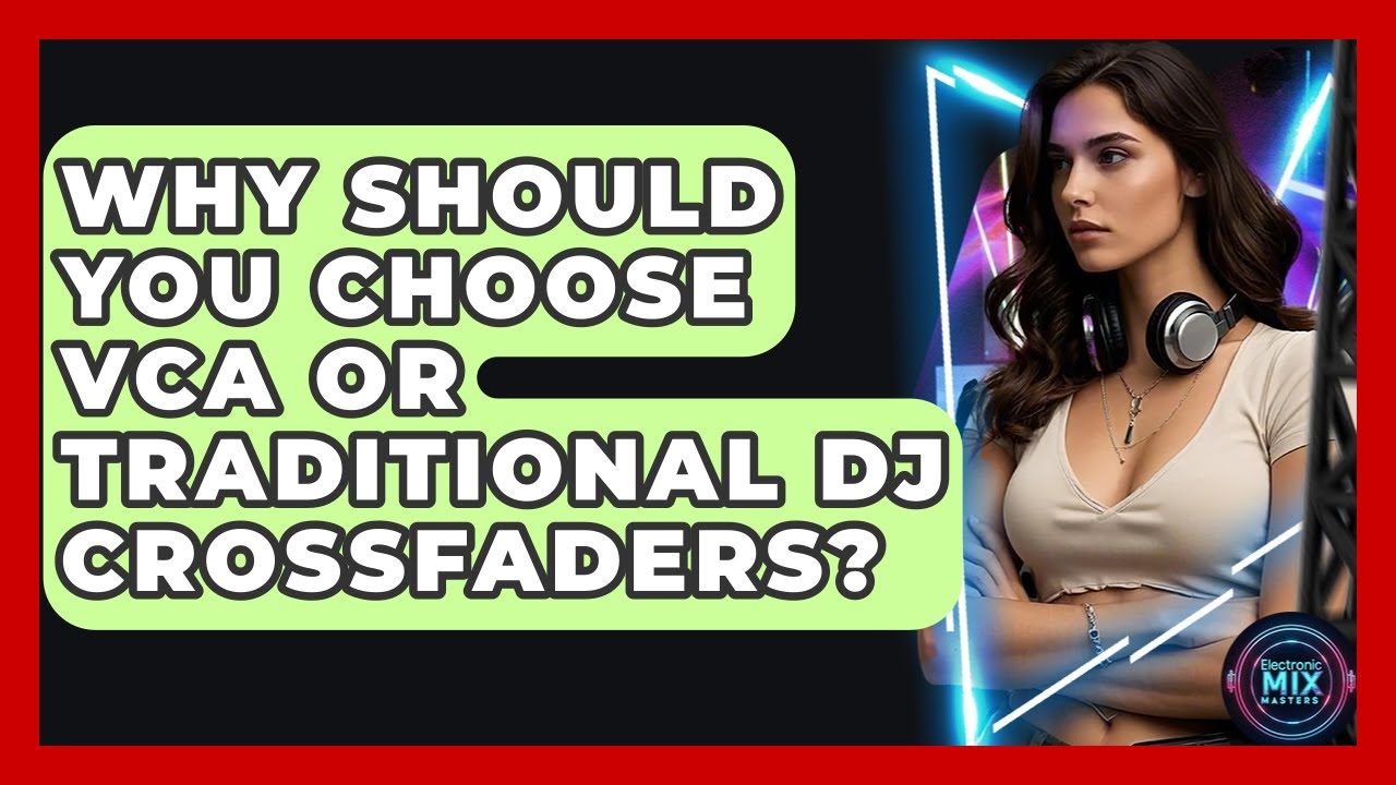 Why Should You Choose VCA Or Traditional DJ Crossfaders? - Electronic Mix Masters