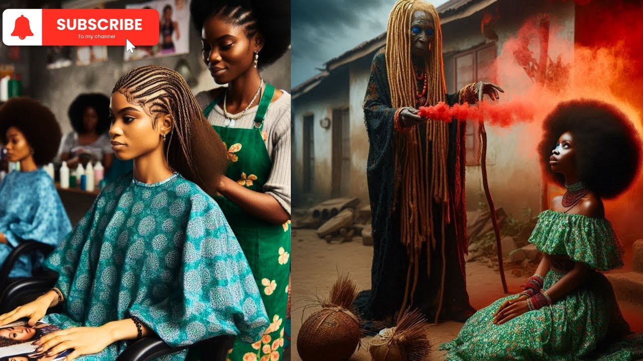 SHE WAS A POPULAR HAIRSTYLIST UNTIL THIS HAPPENED #africanfolktales #film #folktales #nollywood