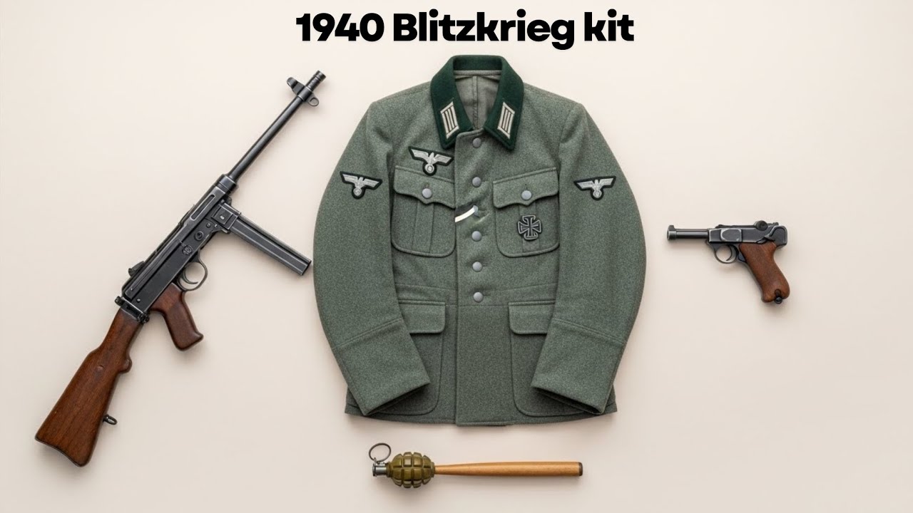 A Soldier’s Loadout During the 1940 Blitzkrieg