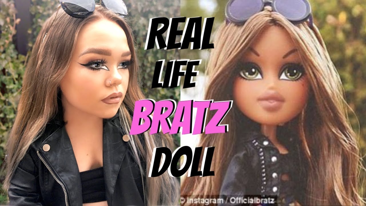 TURNING MYSELF INTO REAL LIFE BRATZ DOLL!!!