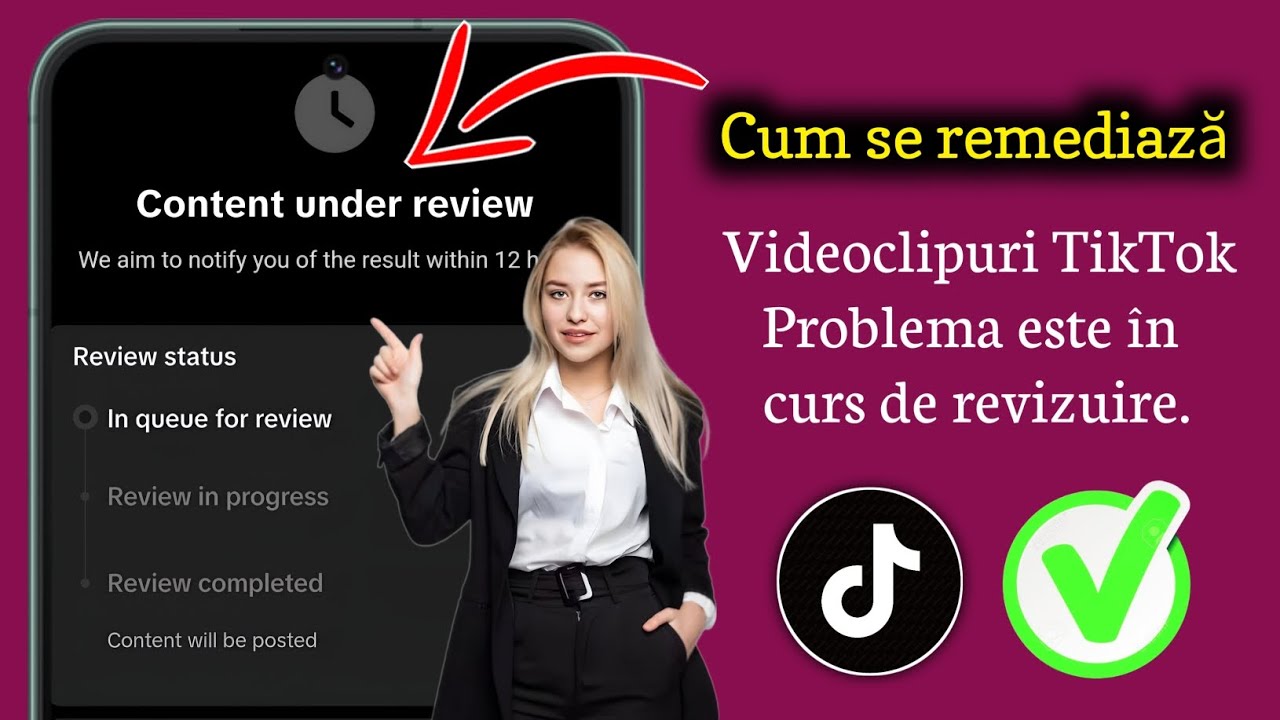 Cum să remediați videoclipul TikTok blocat &icirc;n curs de revizuire | Rezolvați rapid problema &bdquo;