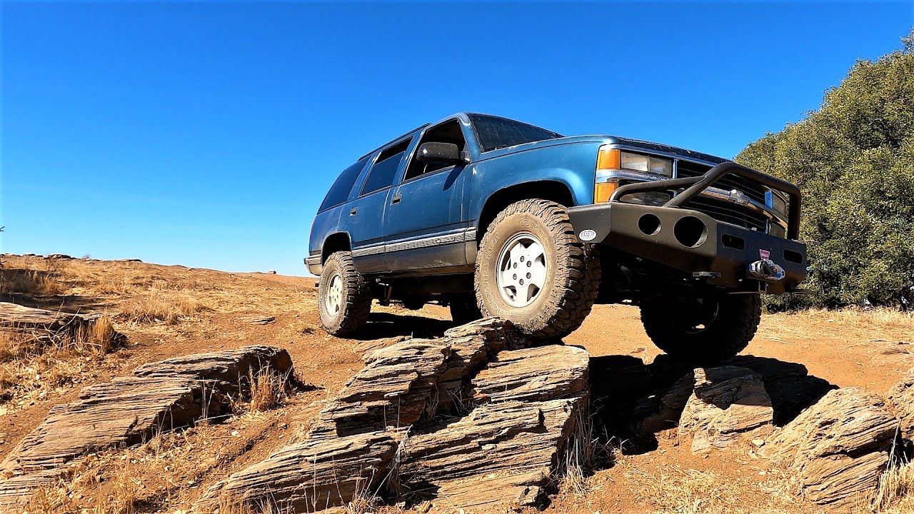 Off Road 4x4 Action in a 95 Tahoe on Budget 2