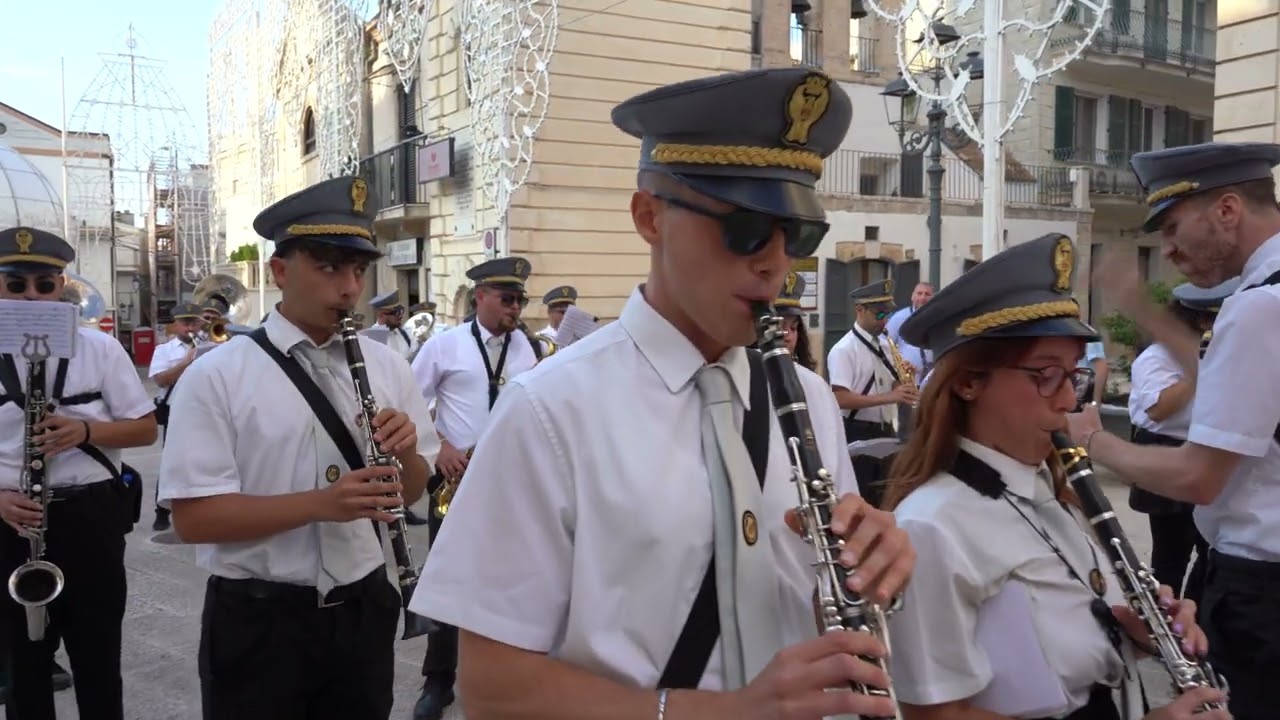 Banda di Termoli - Marcia Alisiana - Madonna degli Angeli - 2/8/25 Cassano delle Murge