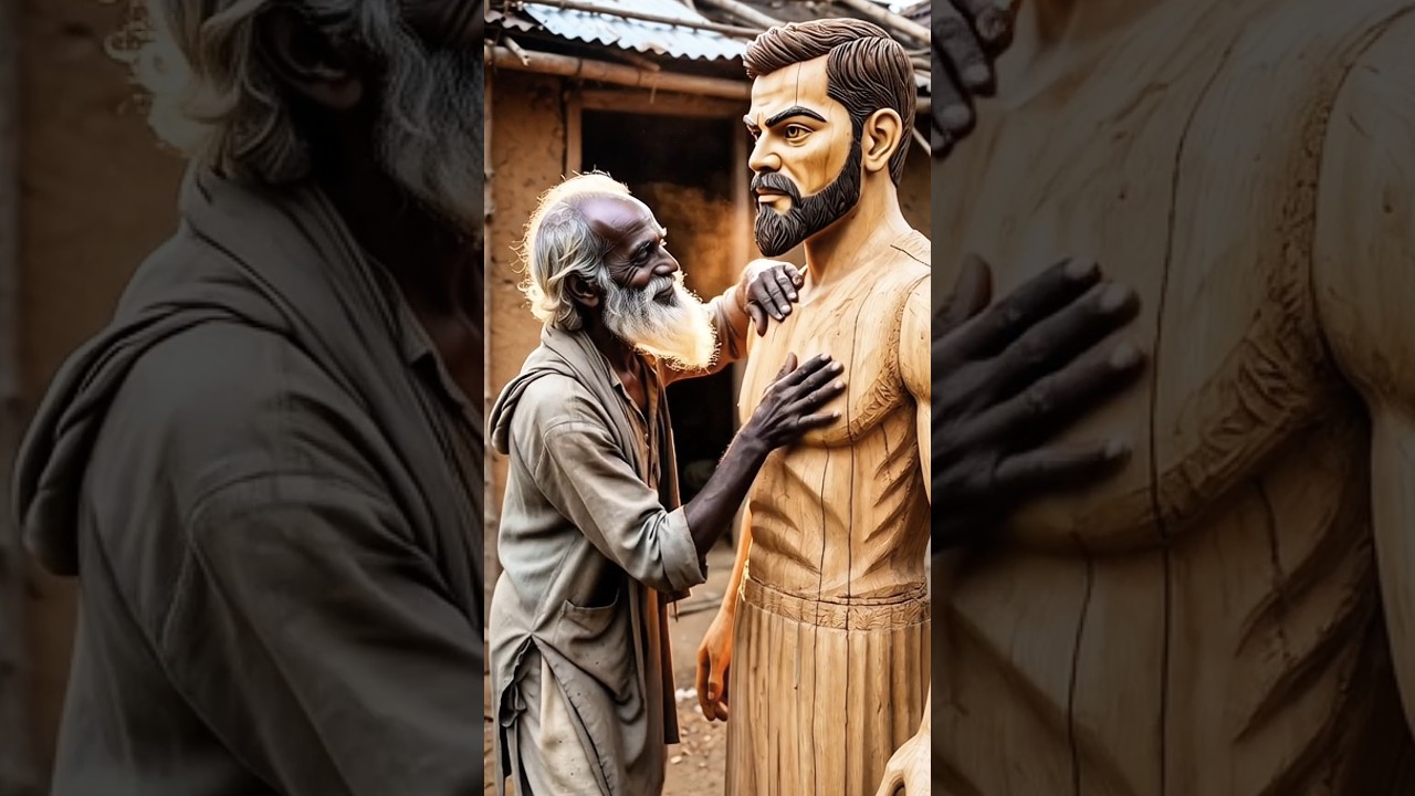 You Won’t Believe This Is AI 😲 | Wooden Statue Art 