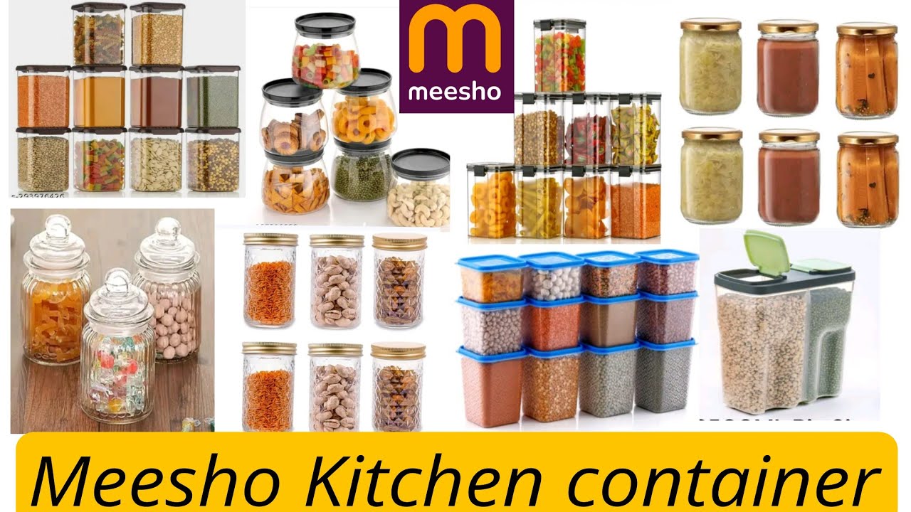 Meesho* Kitchen Container Haul || kitchen Containers|| containers #meeshohaul