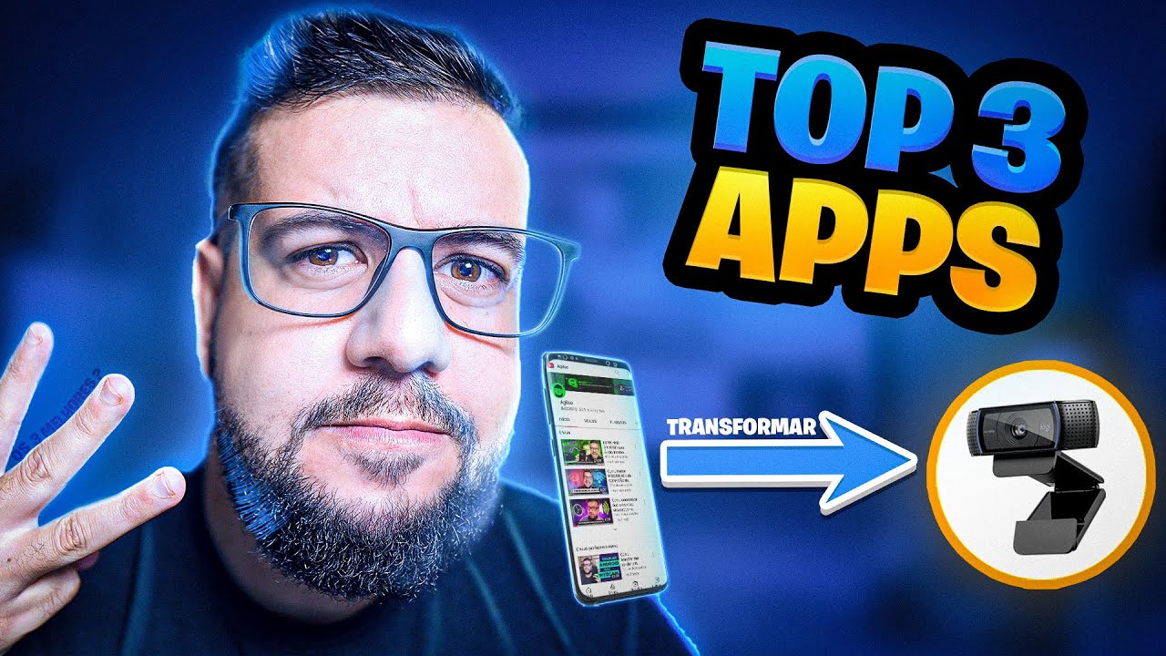 3 FORMAS DE TRANSFORMAR SEU CELULAR EM UMA WEBCAM