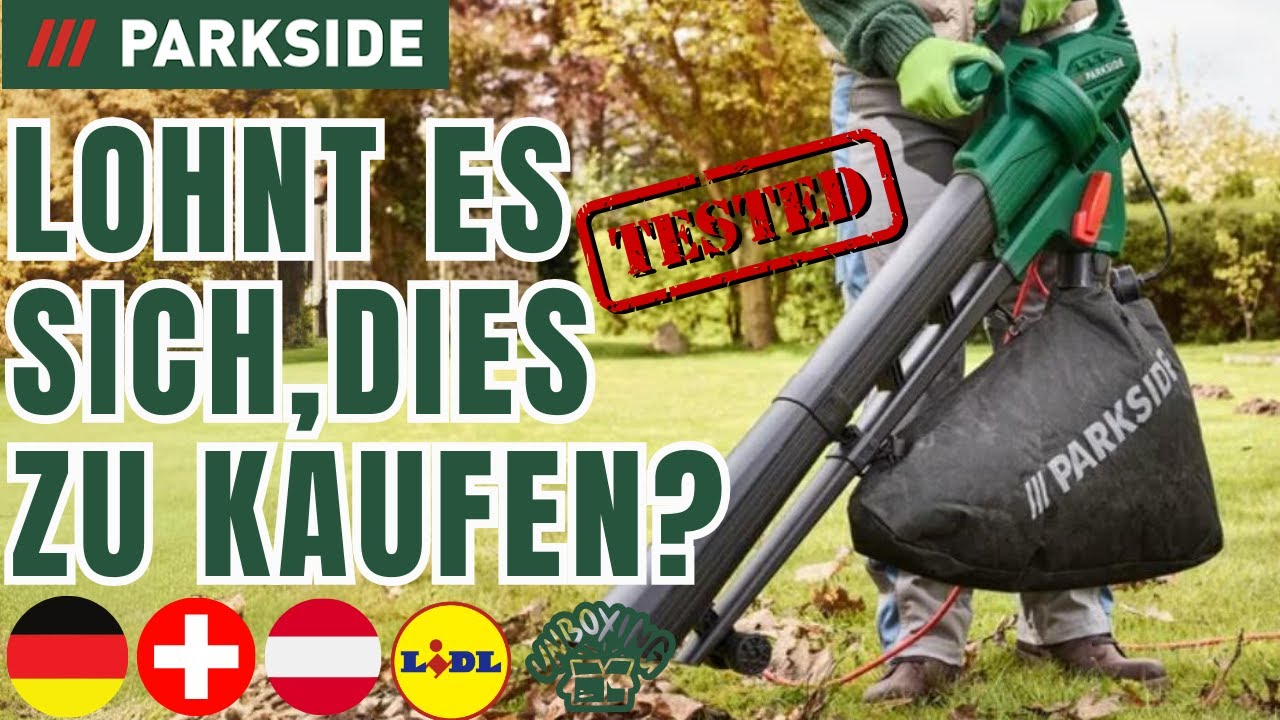 ELEKTRO-LAUBSAUGER/-BLÄSER Parkside PLS 2600 B2 DEUTSCHLAND DEUTSCH  SWITZERLAND  AUSTRIA LIDL