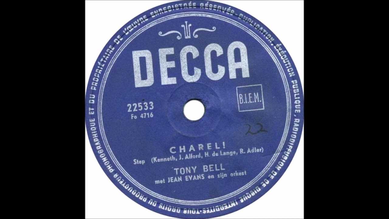 TONY BELL 1955 charel
