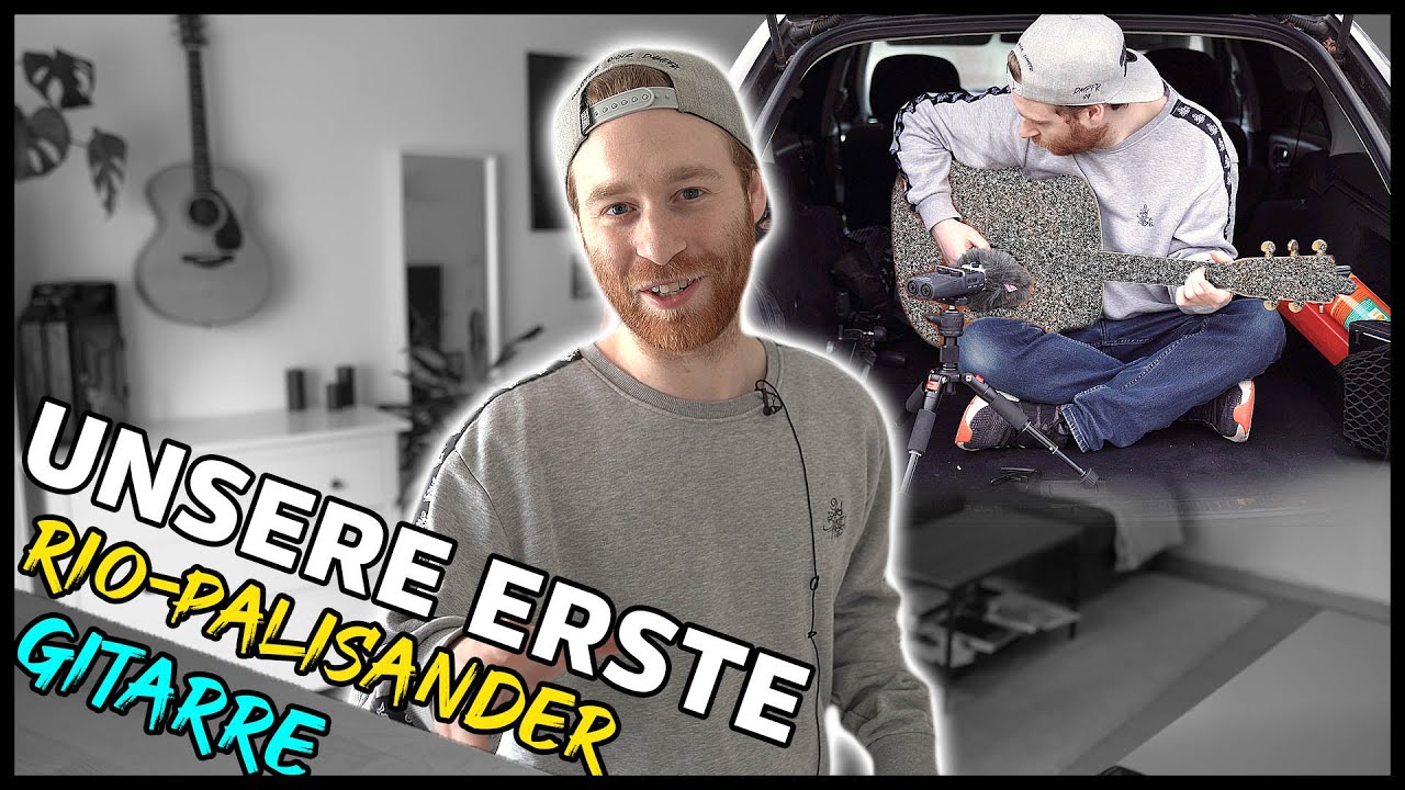 Wir holen unsere erste Rio-Palisander Westerngitarre ab *-* | english subtitles