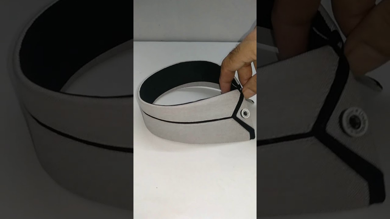 Shirt collar pattern stitching  / full video on my second channel HD tailor design