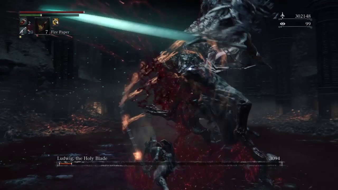 Bloodborne - Ludwig NG+ (No Damage) Beast Cutter