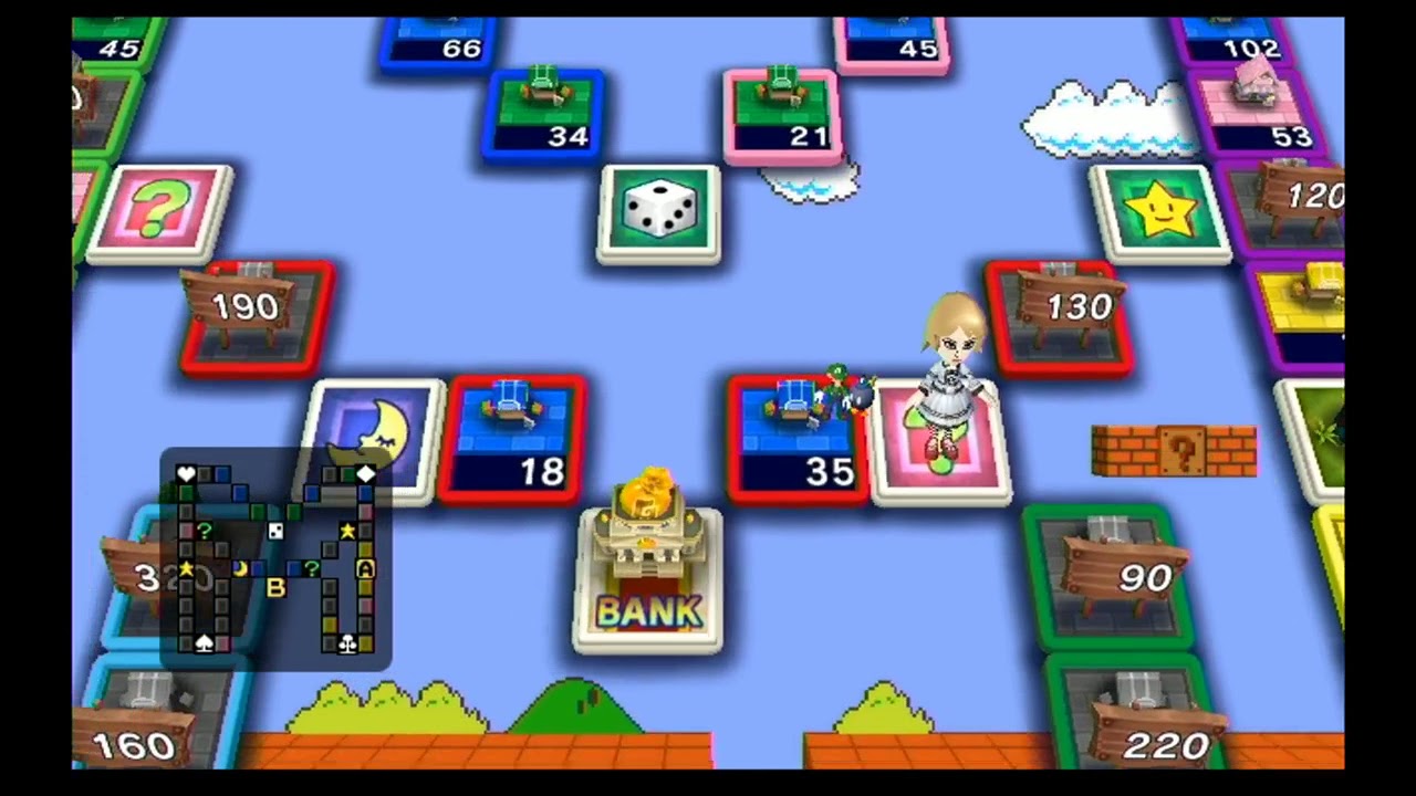 Fortune Street: Super Luigi Quest (Free Play Standard Rules Match)