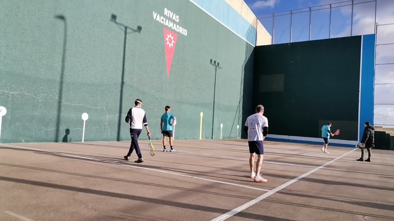 Frontenis 2ª división Rivas vs Torremocha 2ª partida set 2