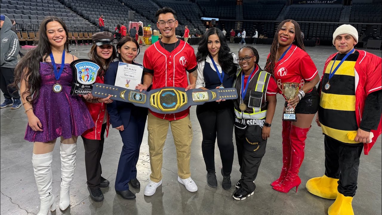 Resorts World Las Vegas Housekeeping Olympics Spirit Dance 2024