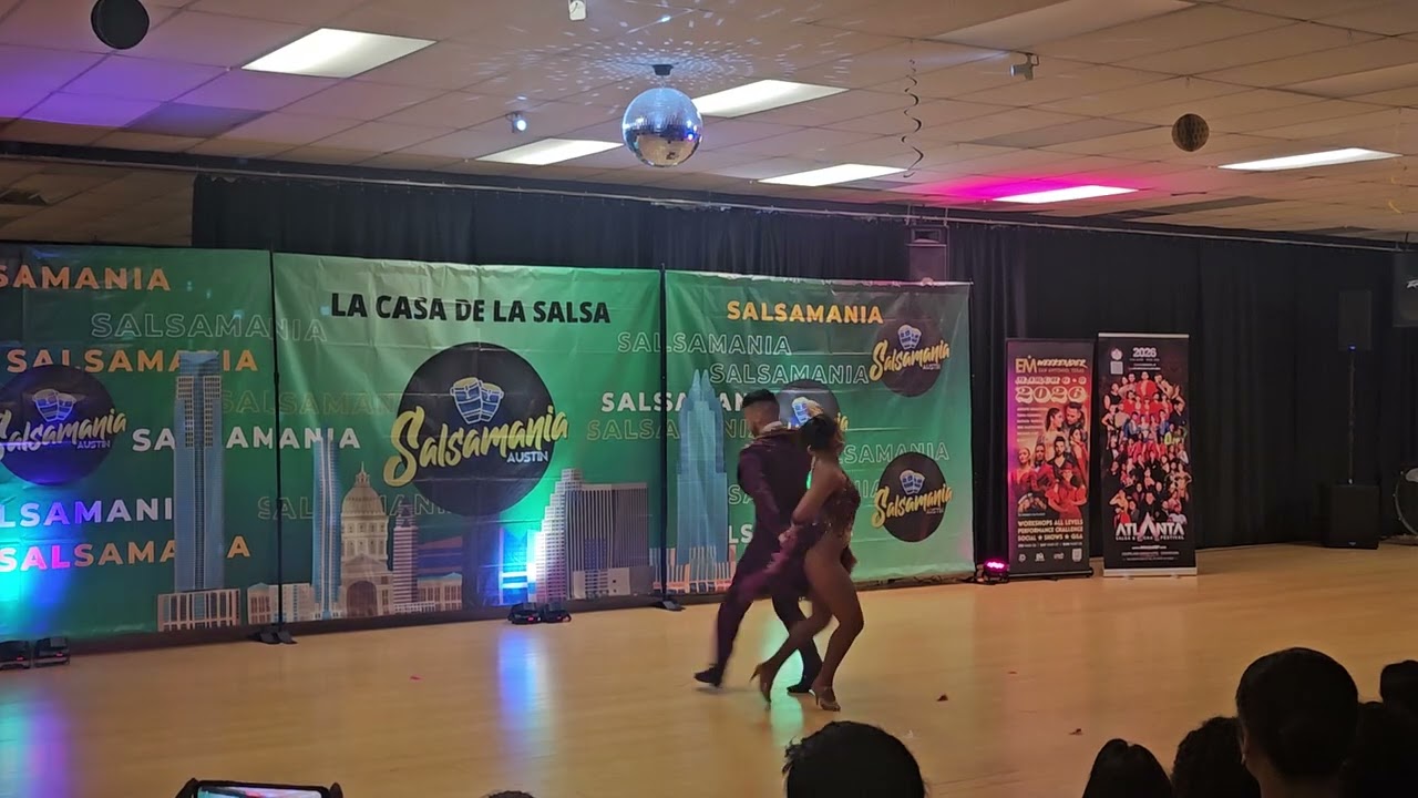 Diego y Yaritza at Salsamania Austin 2026