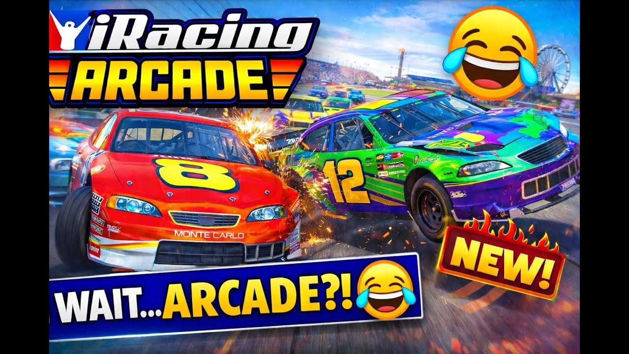 iRacing Arcade Round 2 — We’re Going Back For More Chaos 😂🏁 #iracing #TeamLSW