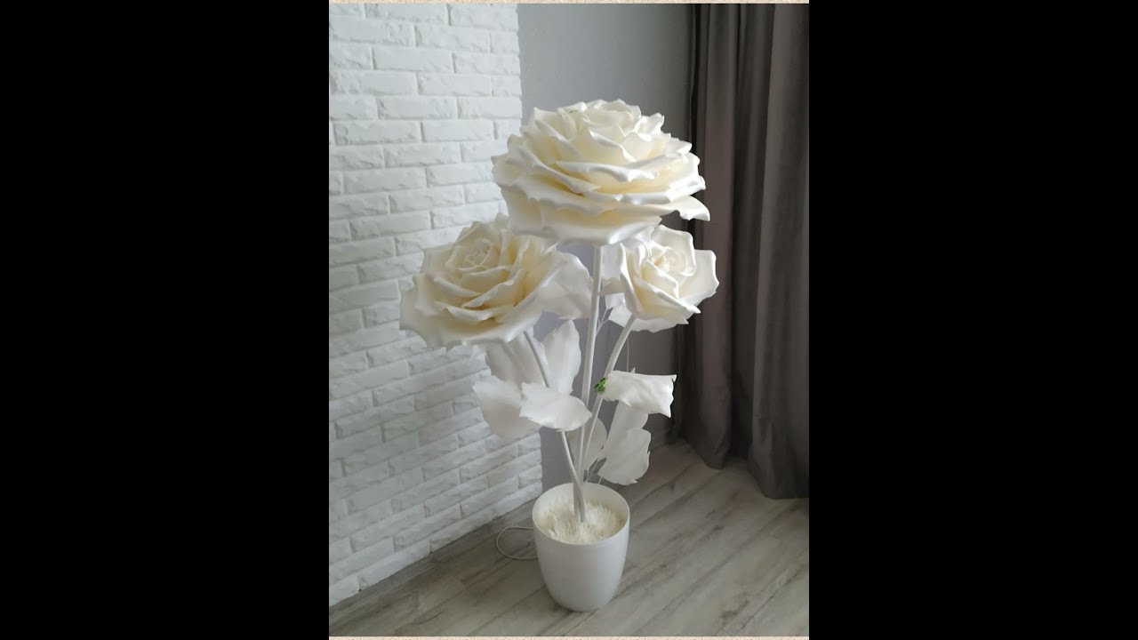 Как сделать торшер из трех цветов /  How to make a floor lamp of three colors