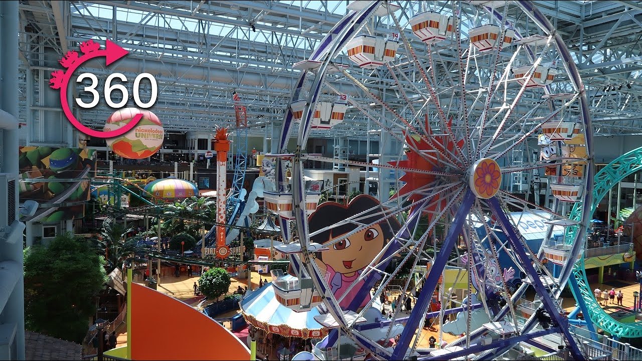 360º Tour of Nickelodeon Universe at Mall of America