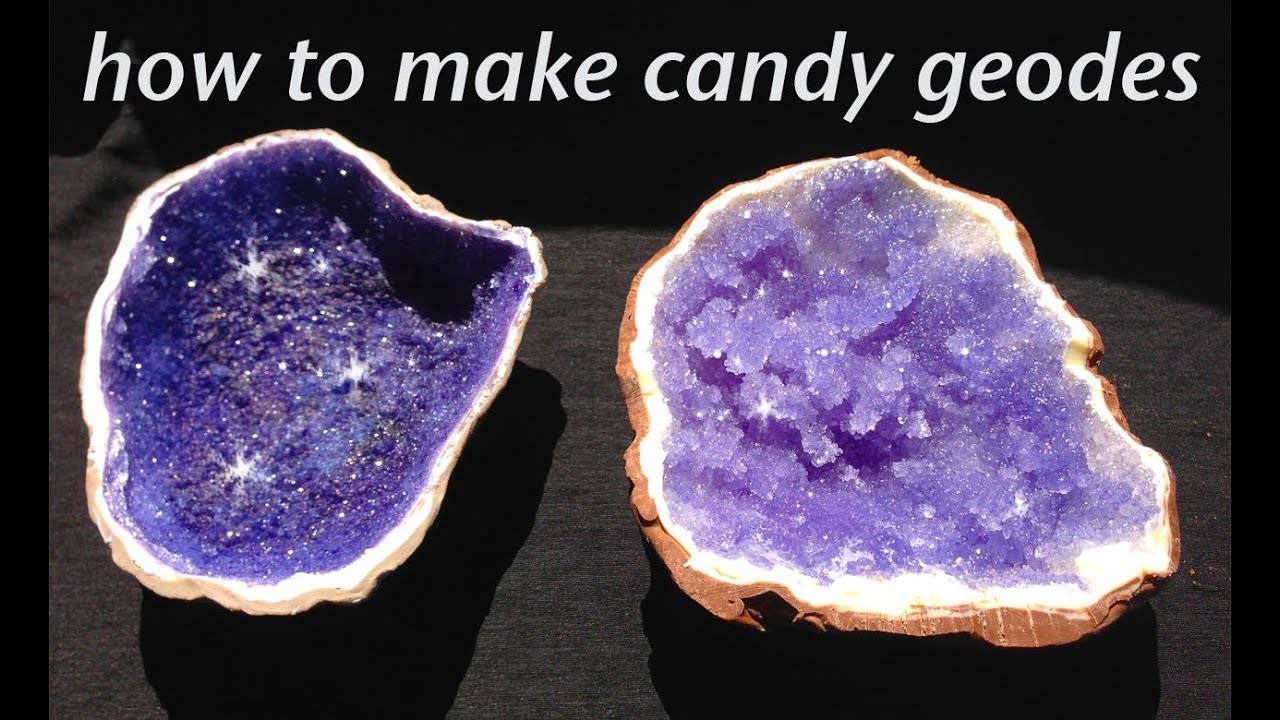Rock Candy Edible Geode HOW TO cook that Rock Candy Recipe Ann Reardon