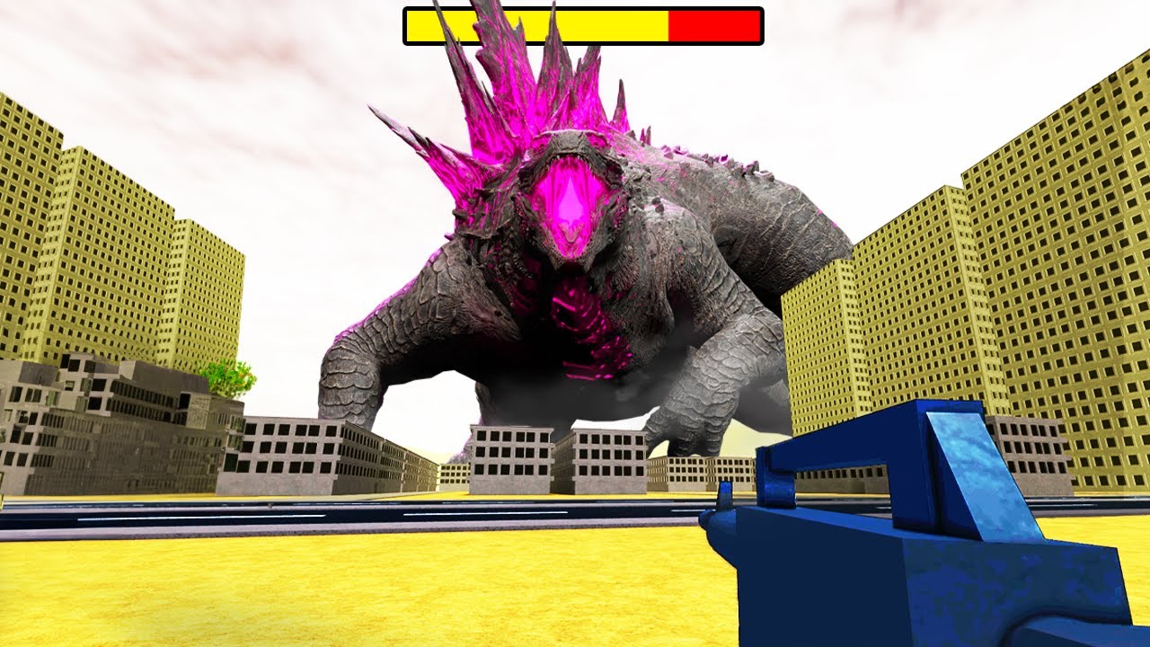 EVOLVED GODZILLA UPDATE Destroys The City in ROBLOX