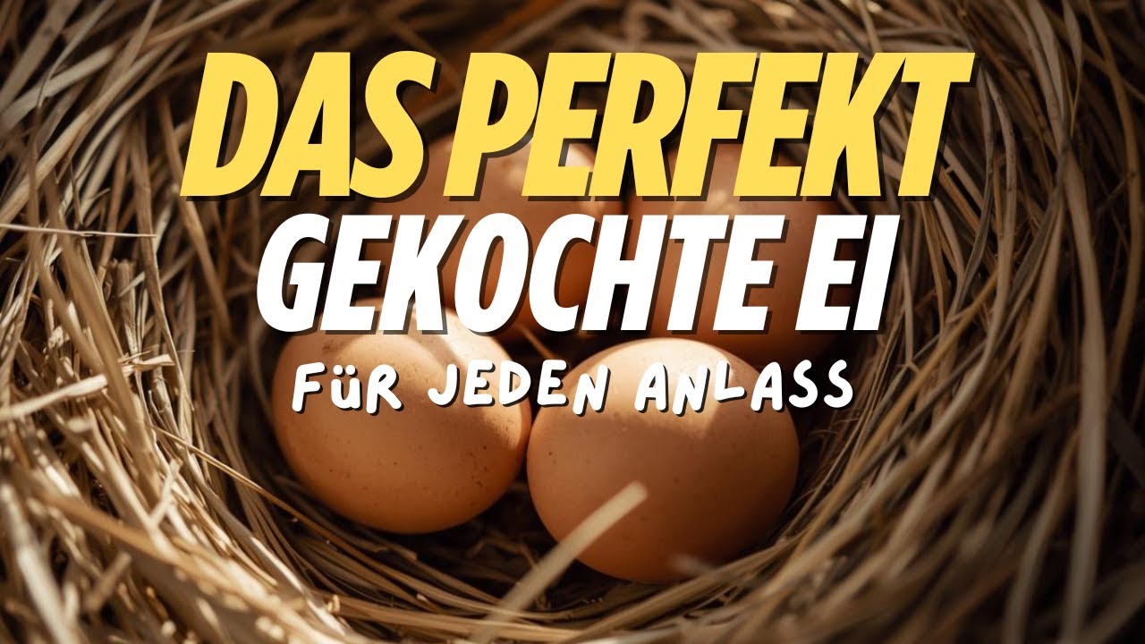 Das perfekt gekochte Ei - für jeden Anlass!