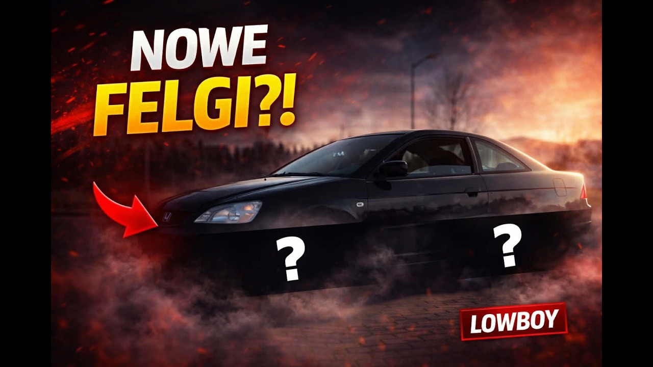 Pierwsza modyfikacja mojego Civica EM2&hellip; (NOWE FELGI)