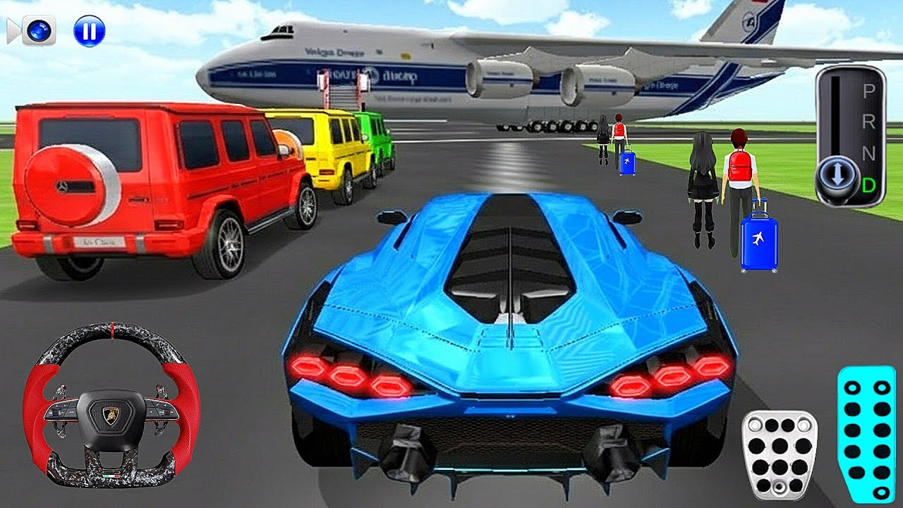 New Car🚗 to Plane✈️ Travelling Experience Today - 3D Driving Class 2026 - Car Game