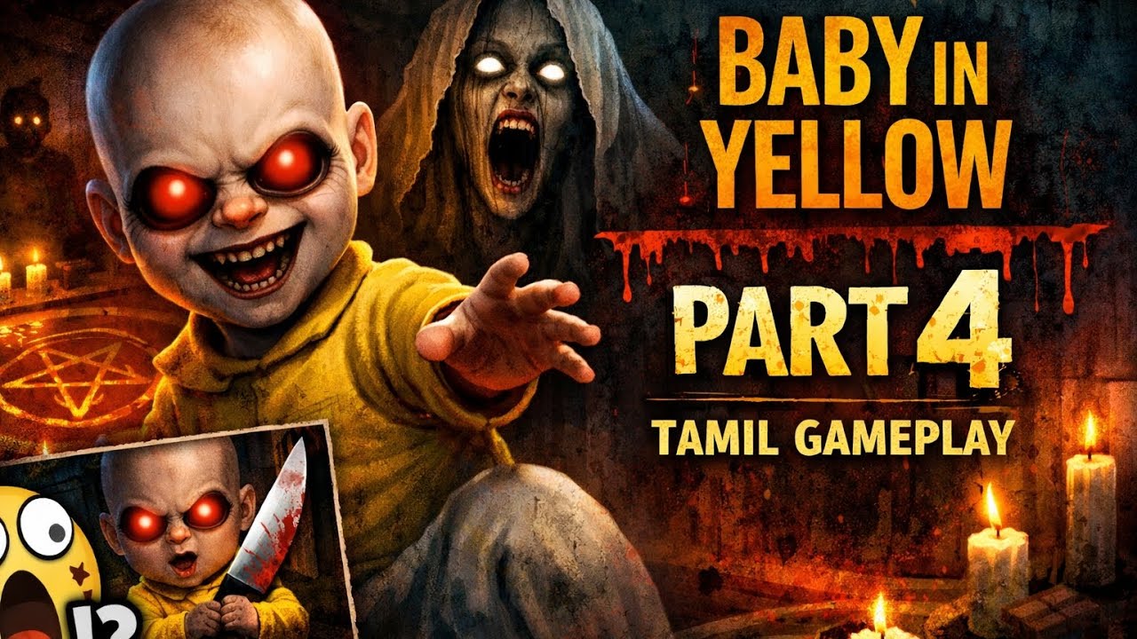 He Is Getting EVIL 😱 | Baby In Yellow Part 4 Tamil Gameplay