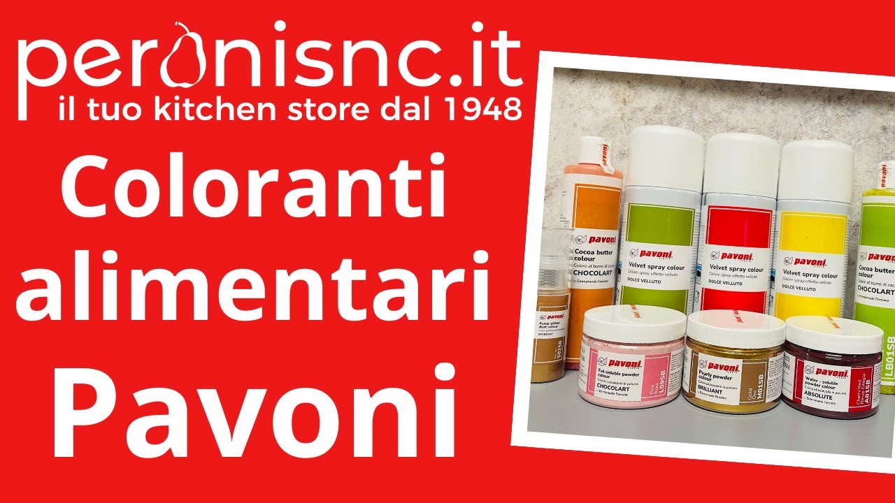Coloranti alimentari Pavoni