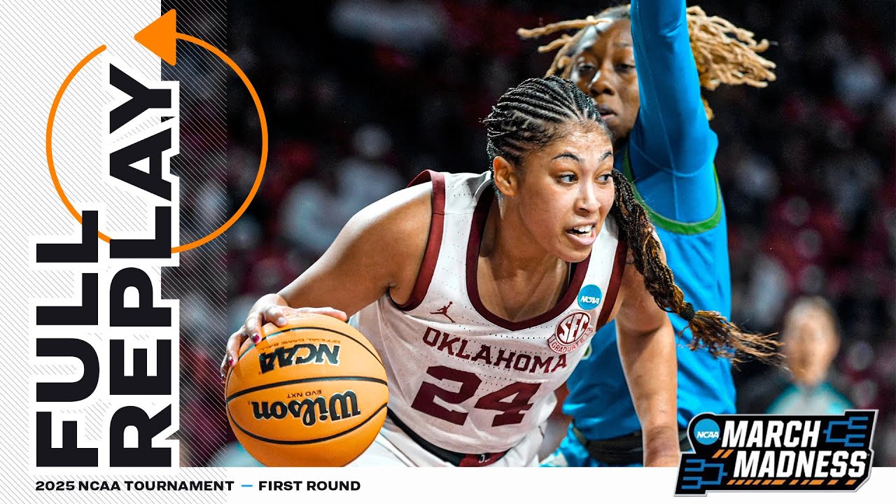 Oklahoma vs. FGCU: 2025 NCAA women's first round | FULL REPLAY