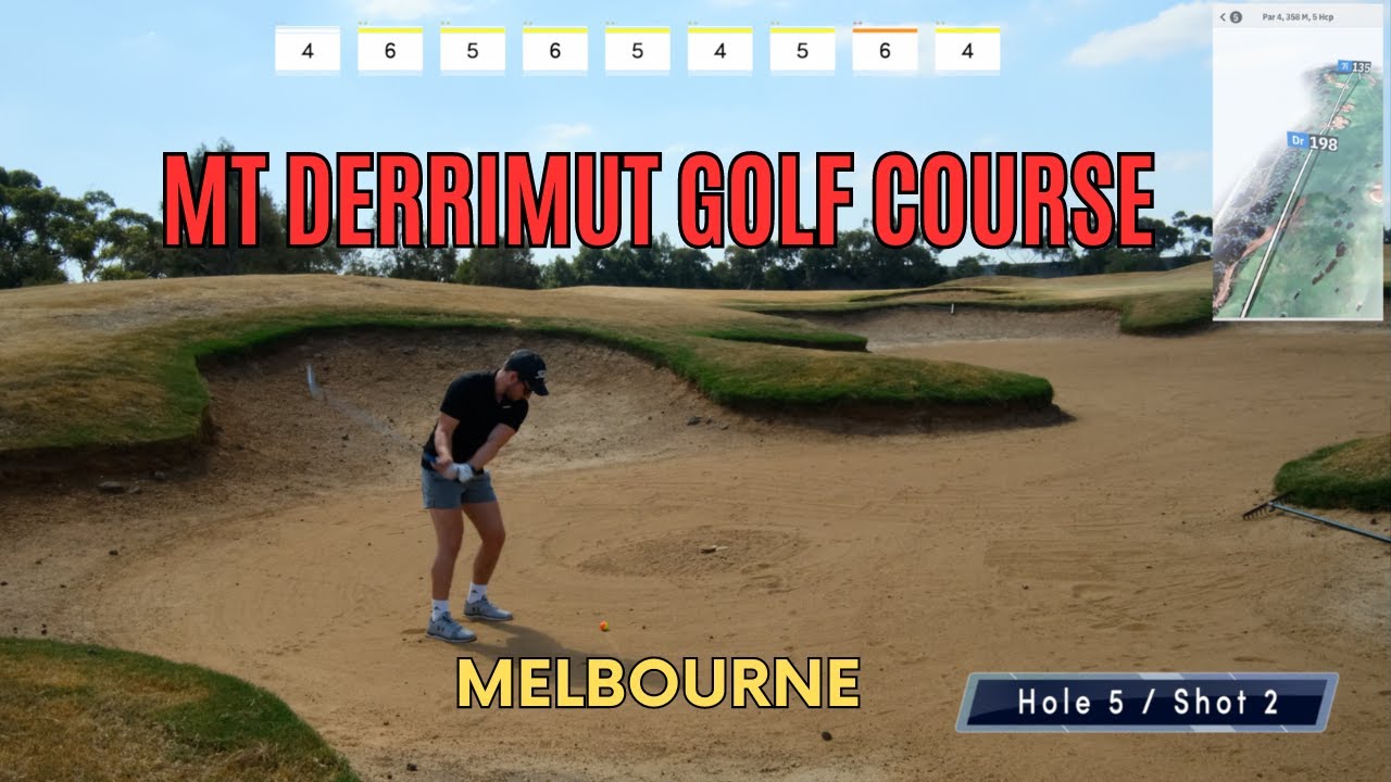 Playing every golf course in Melbourne Australia Rd 9: Mt Derrimut Golf Club