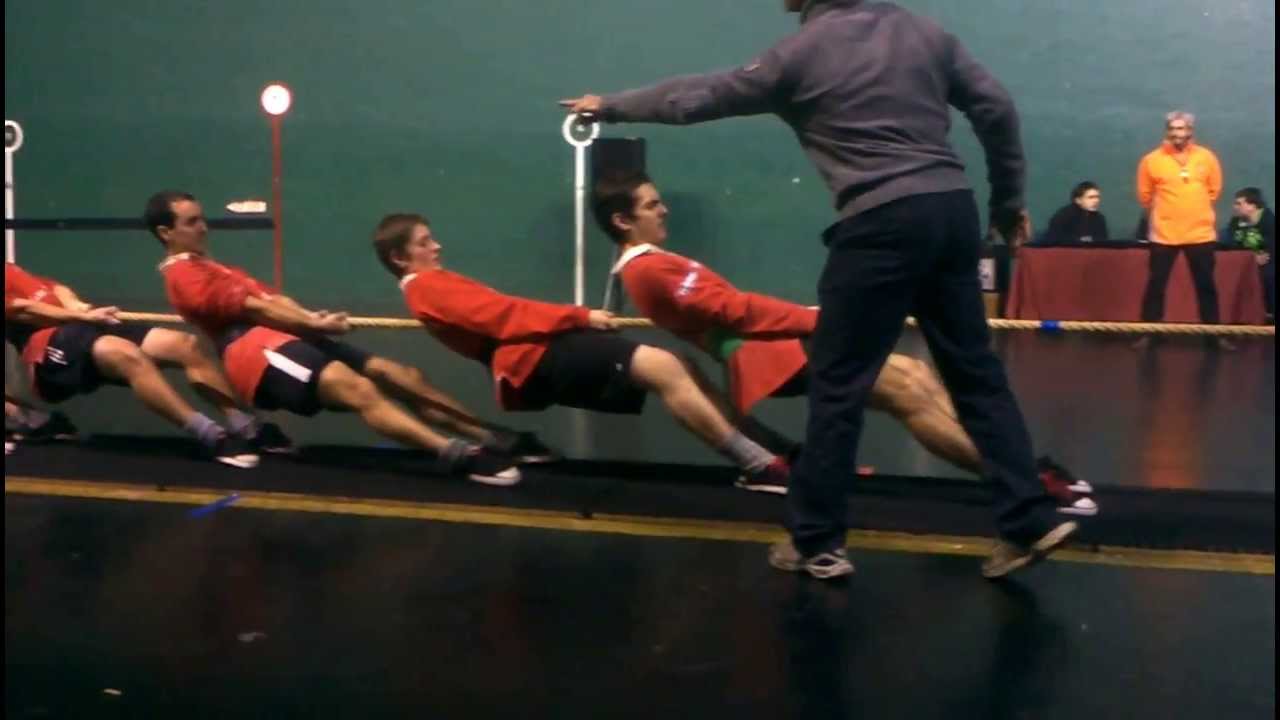 Nafarroako Sokatira txapelketa 2013 Lesakan 600Kg