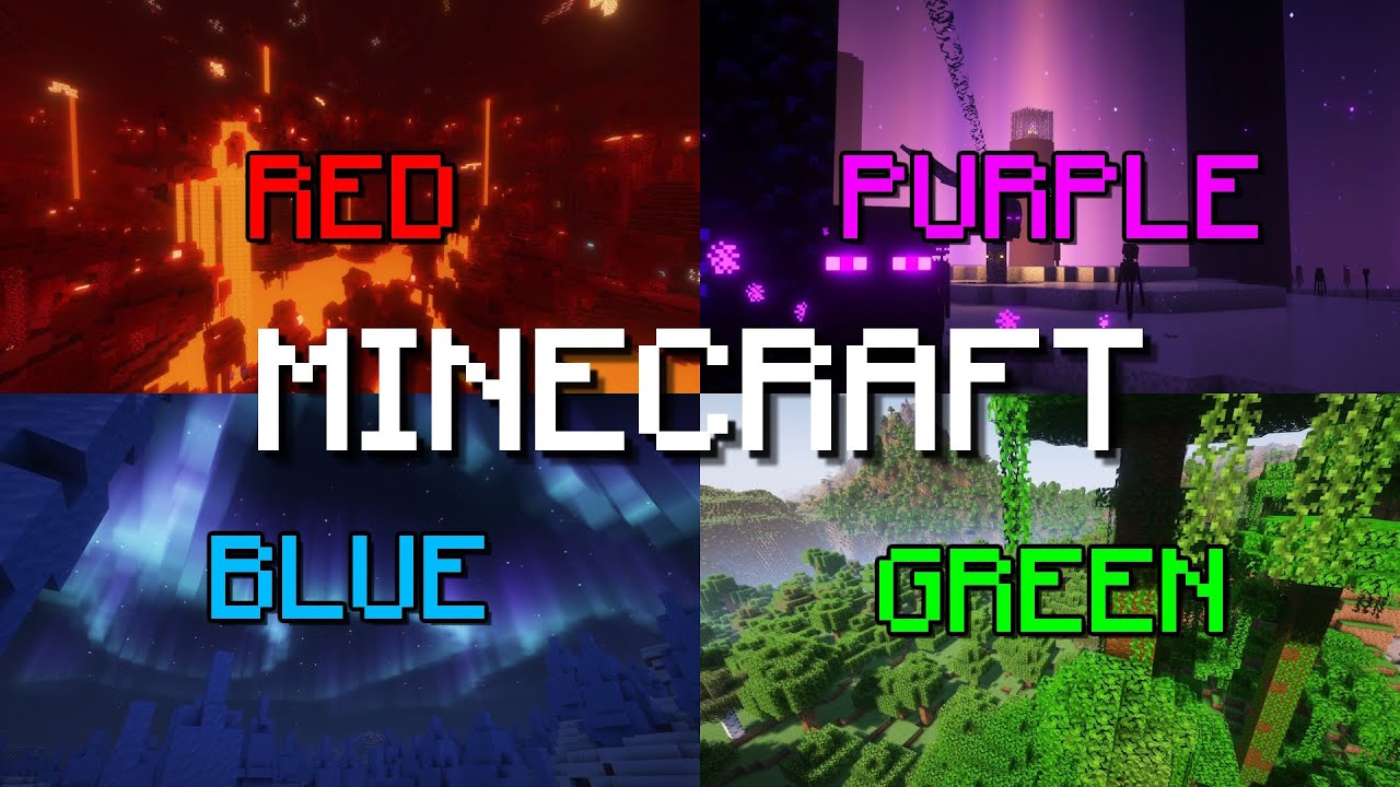 Learn your Colors With MINECRAFT