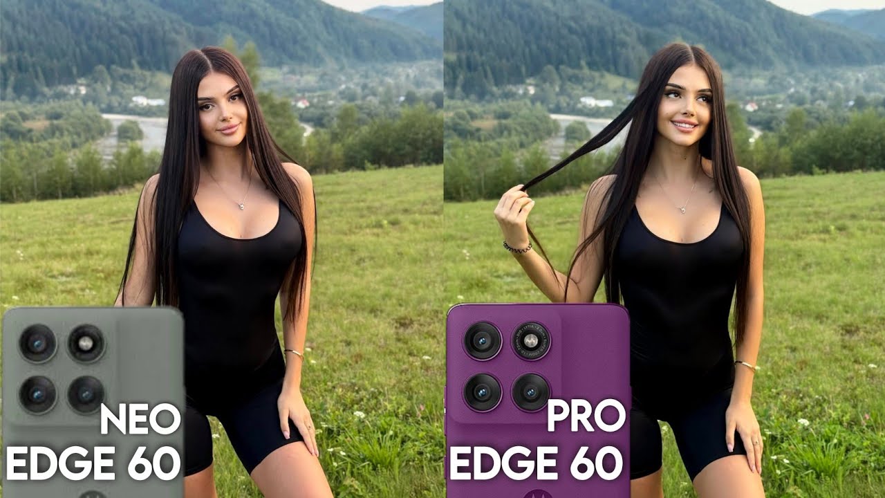 Motorola Edge 60 Neo VS Motorola Edge 60 Pro Camera Test 