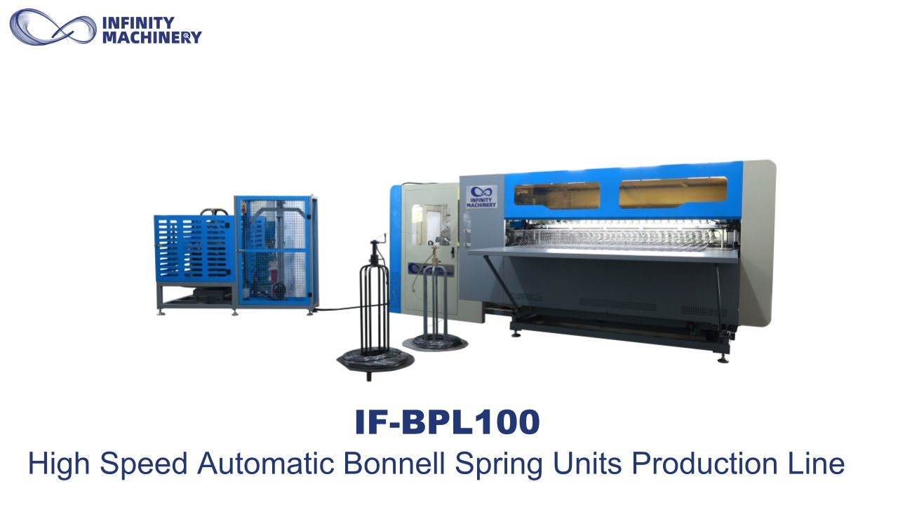 IF-BPL100 Línea de Producción Automática de Unidades de Resortes Bonnell de Alta Velocidad