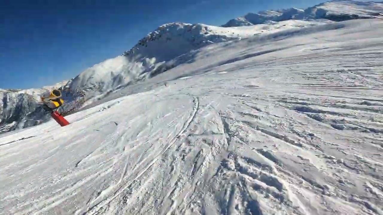 Montgenevre ski et drone