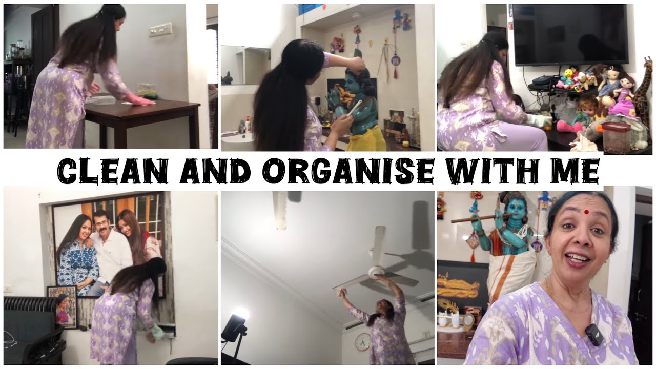 Home Vlog | Thara Kalyan | Clean and Organise with me
