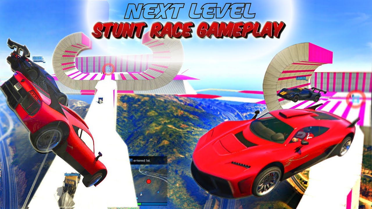 INSANE GTA 5 Stunt Race in the SKY 😱🔥@PRAKASHGAMINGHUB #gta5 #gtav #gtaonline #gta5online