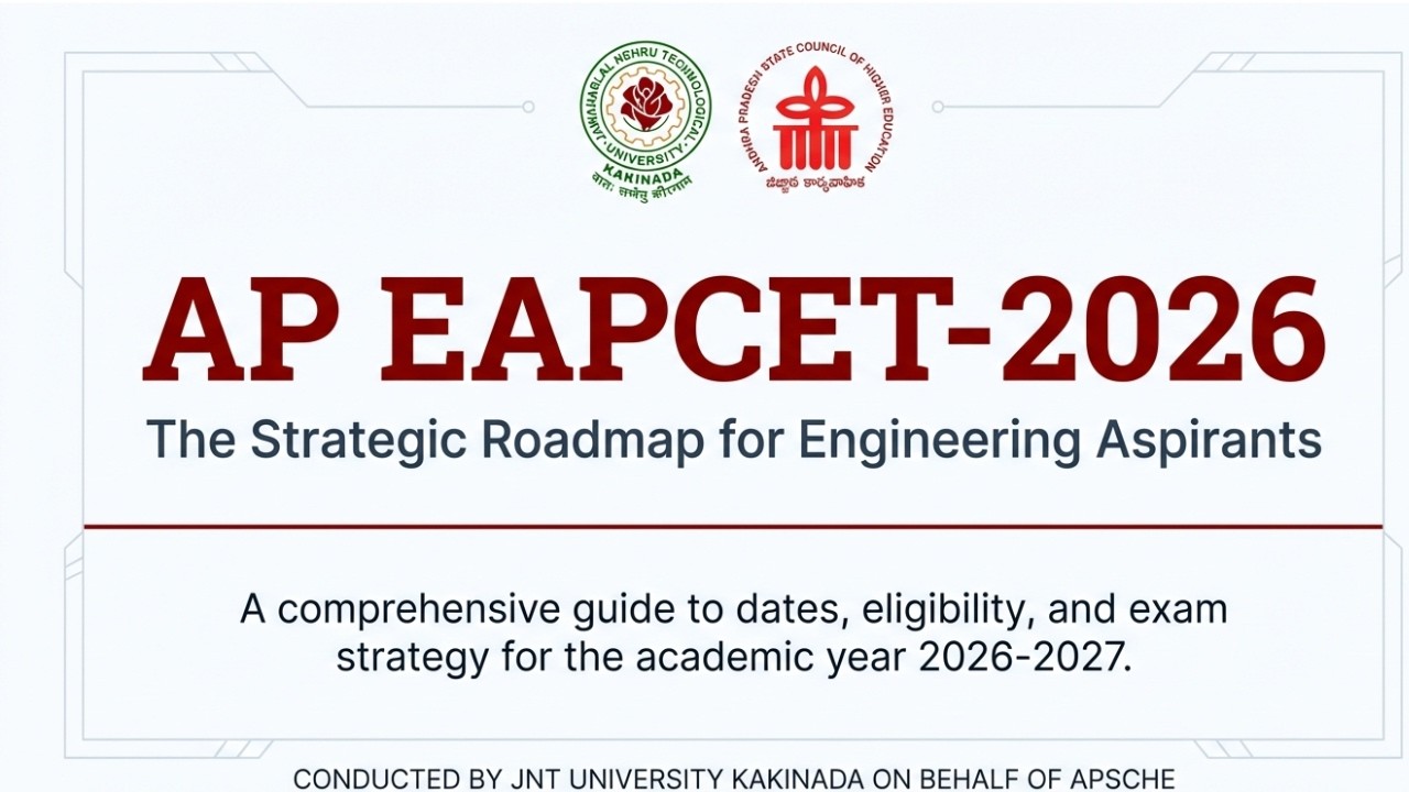 AP EAPCET 2026 Official Notification Out – Full Dates, Eligibility & Exam Guide