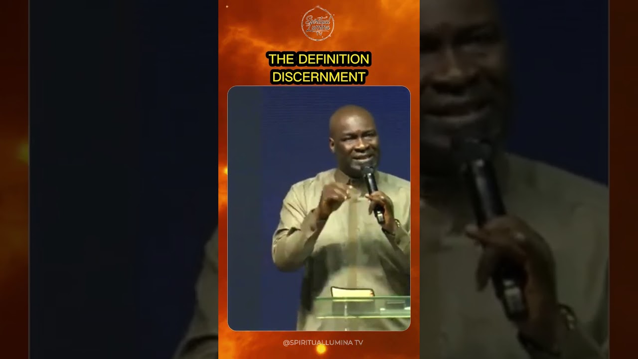 THE DEFINITION OF DISCERNMENT II APOSTLE JOSHUA SELMAN #apostlejoshuaselman #shorts #short #viral