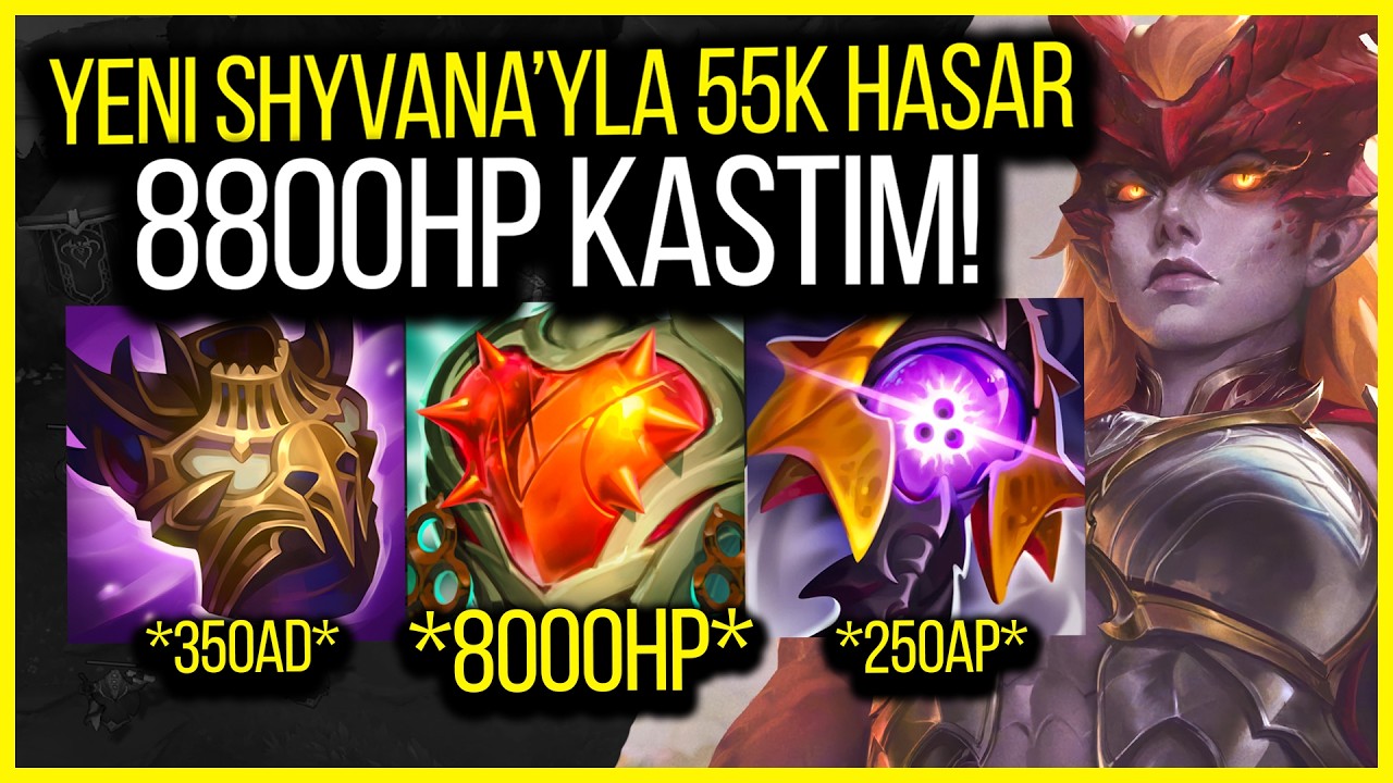 REACHING 8800 HP WITH THE NEW SHYVANA REWORK! INSANE BUILD