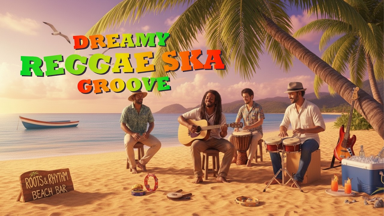 Dreamy Reggae Ska Groove 🌴 Relaxing Reggae Rock Instrumental for Chill, Study & Good Vibes