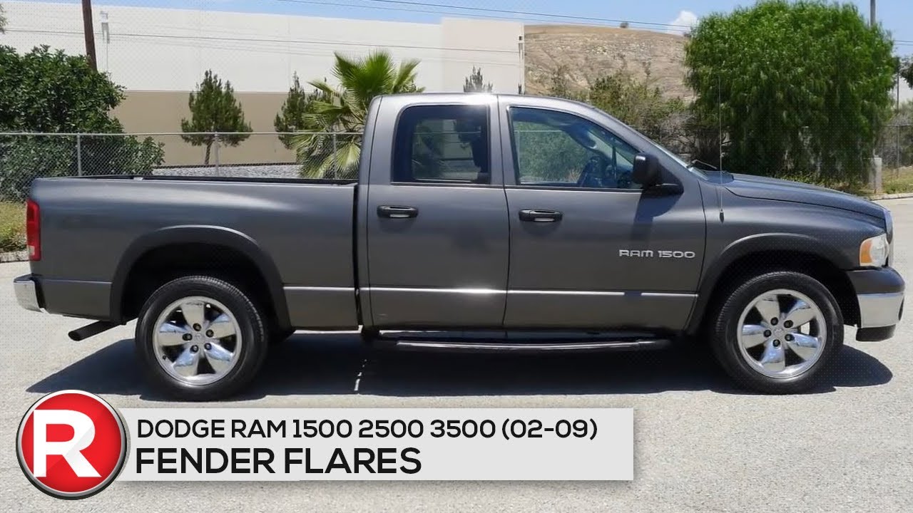 DIY Install: Spec-D Fender Flares Dodge Ram (02-09) 1500 2500 3500 Smooth Rivet Style