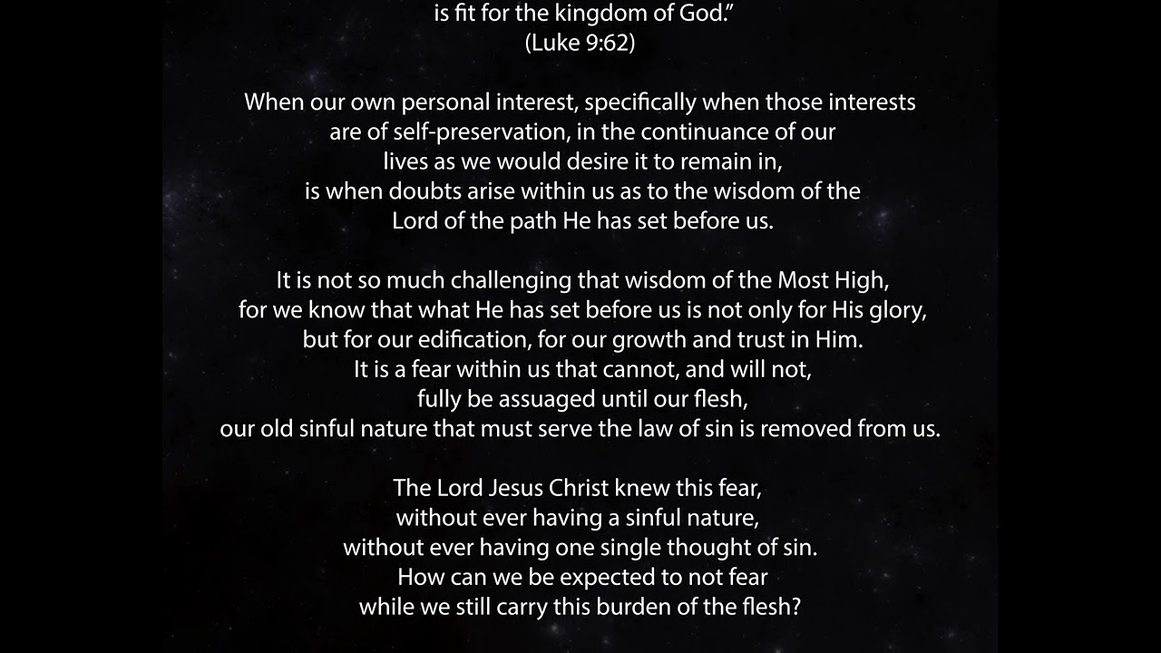 Faithful While Doubting