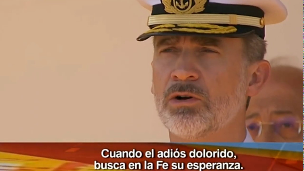 La muerte no es el final (con letra). DIFAS 2019 Sevilla, con S.M. el Rey