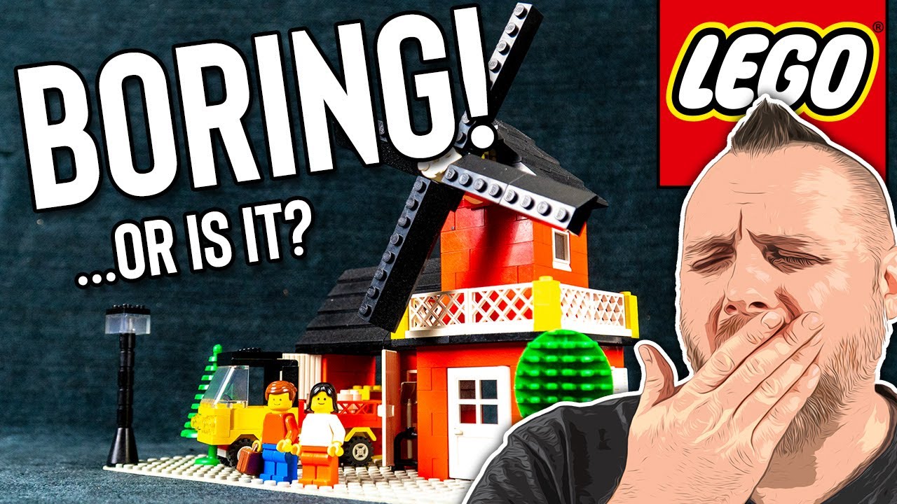 This is the most boring build ever.  Or is it? LEGO Basic set (730) - speed build and overview