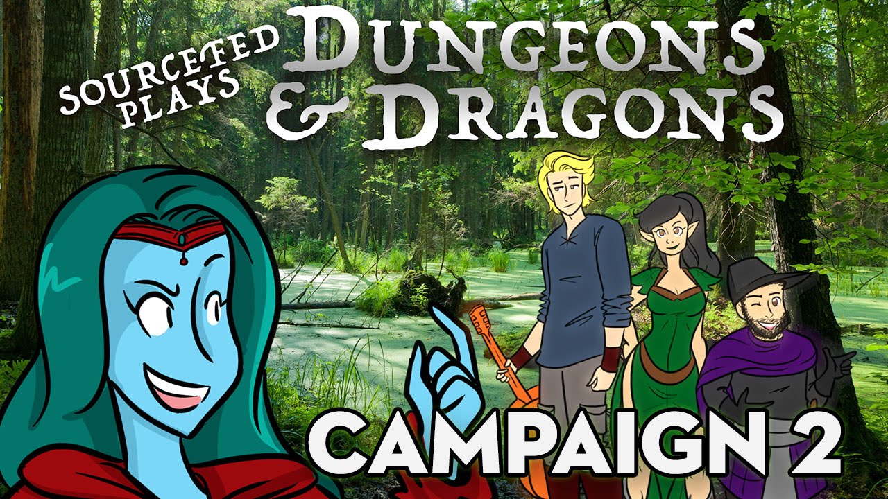 SourceFed D&D Campaign 2 - D'Jingle's Quest with Lancti-Fer, Lindge and Altuna!