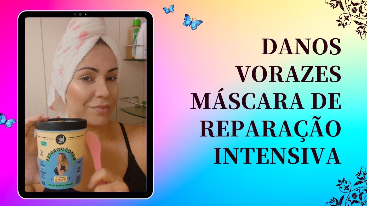 A perfei&ccedil;&atilde;o da Lola Cosmetics Danos Vorazes M&aacute;scara de Repara&ccedil;&atilde;o Intensiva