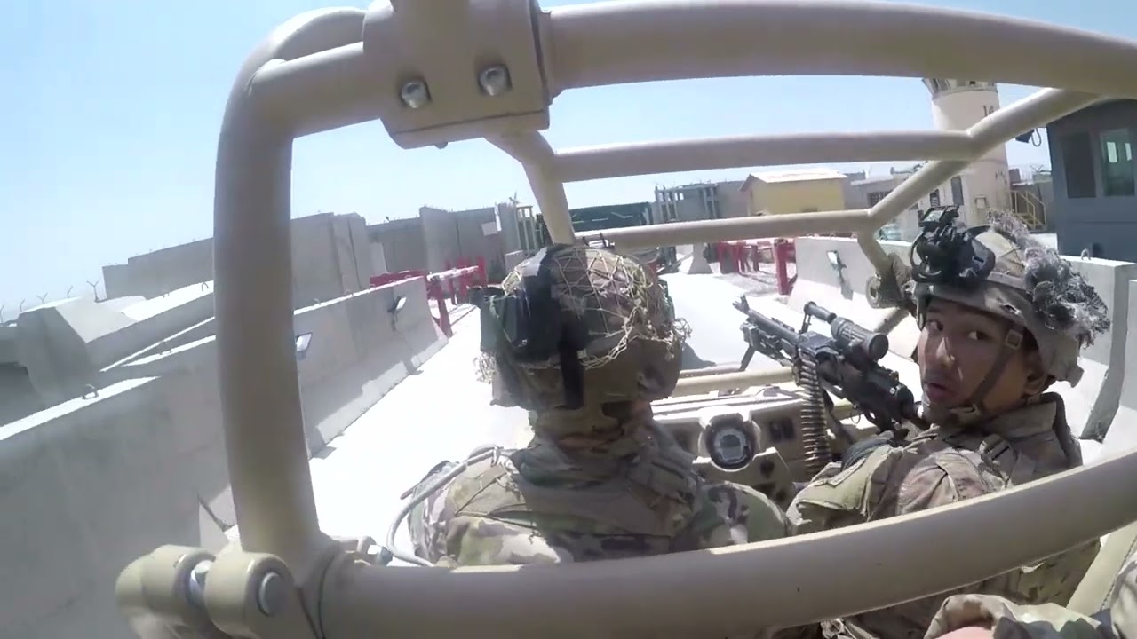 A co 2-504 PIR 82nd ABN DIV in Kabul, Afghanistan 2021. (West of lonesome - Charles Wesley Godwin.)