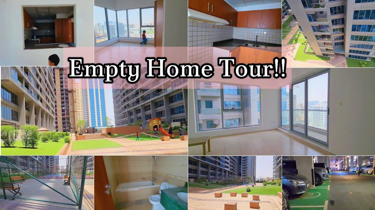 🎉Finally Got a Home in Dubailand! 🏡 | Empty Apartment(2BHK) Tour | Tamil Vlog🌸